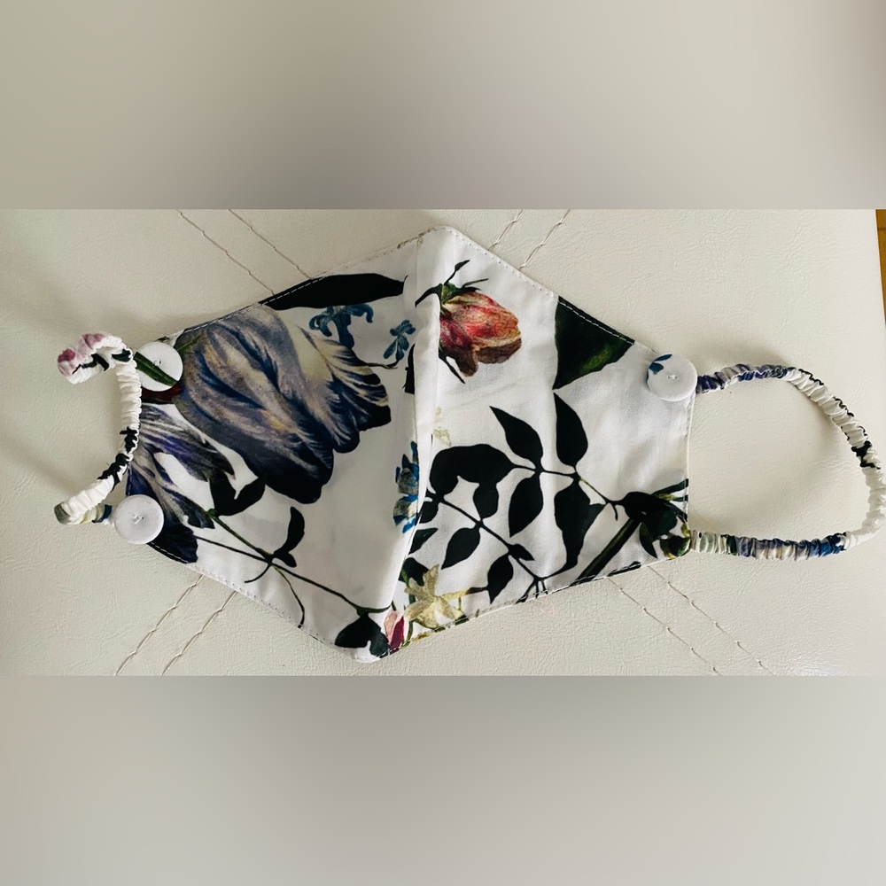 ERDEM PRINTED CLOTH FACE MASKS SET OF 4 - Picture 6 of 6